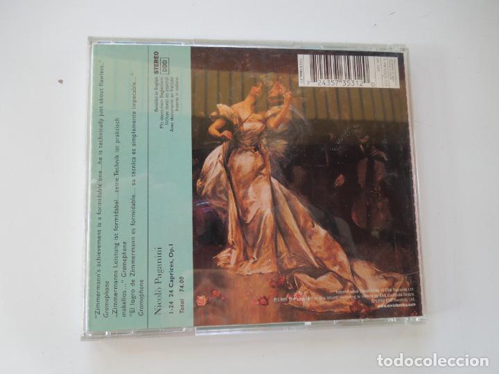 CDs de m&uacute;sica: PAGANINI - 24 CAPRICES - FRANK PETER ZIMMERMANN - CD - Foto 2