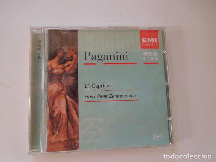 CDs de m&uacute;sica: PAGANINI - 24 CAPRICES - FRANK PETER ZIMMERMANN - CD - Foto 1