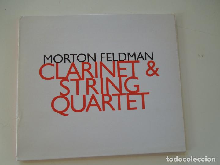 CDs de m&uacute;sica: MORTON FELDMAN - CLARINET &STRING QUARTET - CD - Foto 1