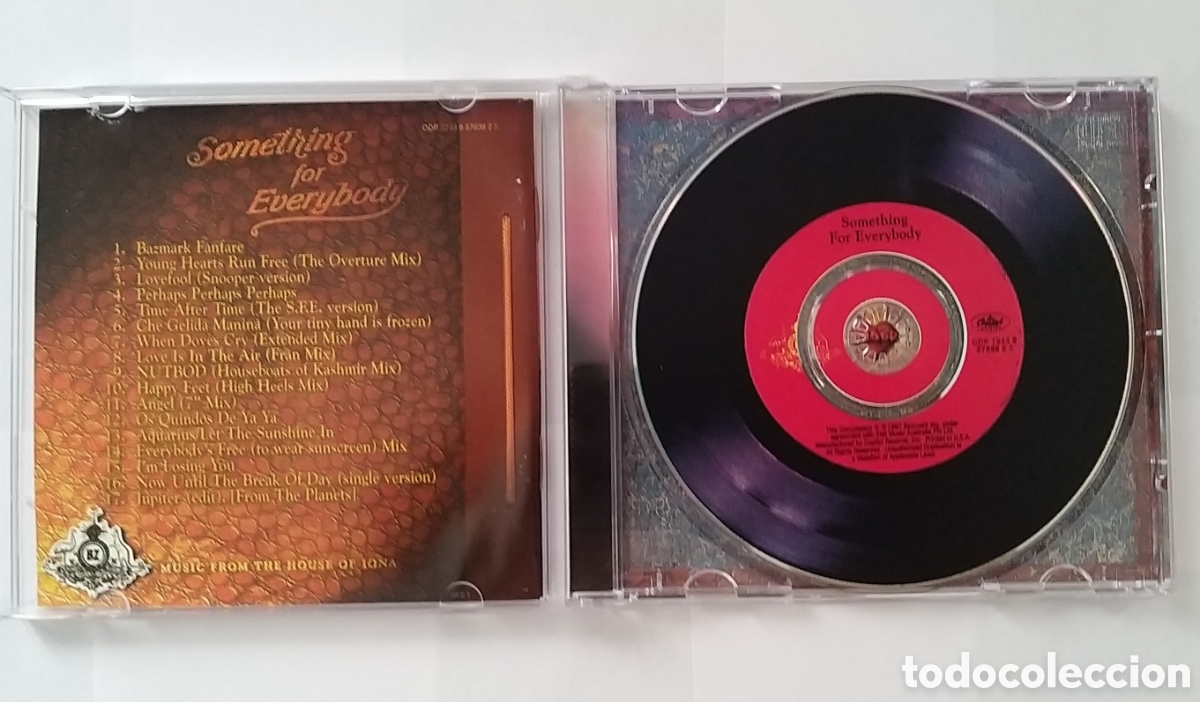 CDs de m&uacute;sica: BAZ LUHRMANN - SOMETHING FOR EVERYBODY - Foto 3
