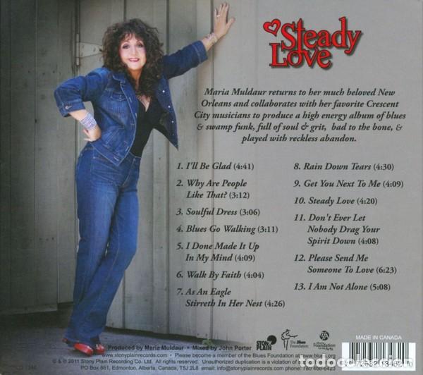 CDs de m&uacute;sica: Maria Muldaur &ndash; Steady Love - Foto 2