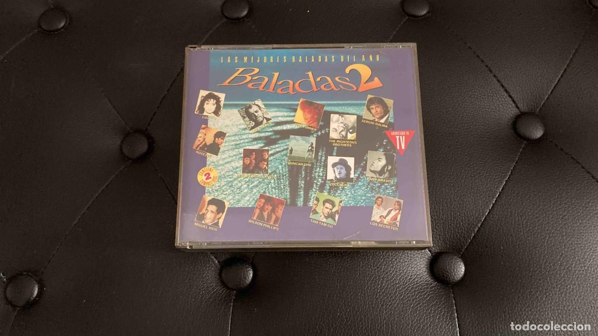 CDs de m&uacute;sica: Doble CD. Baladas 2. Compilaci&oacute;n - Foto 1