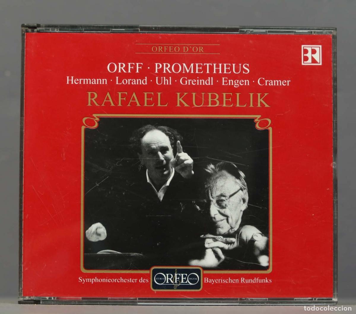 CDs de m&uacute;sica: 2 CD. Kubelik &ndash; Prometheus. ORFF - Foto 1