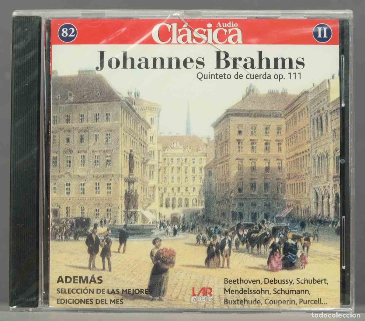 CDs de m&uacute;sica: CD. BRAHMS. OP 111. PRECINTADO - Foto 1