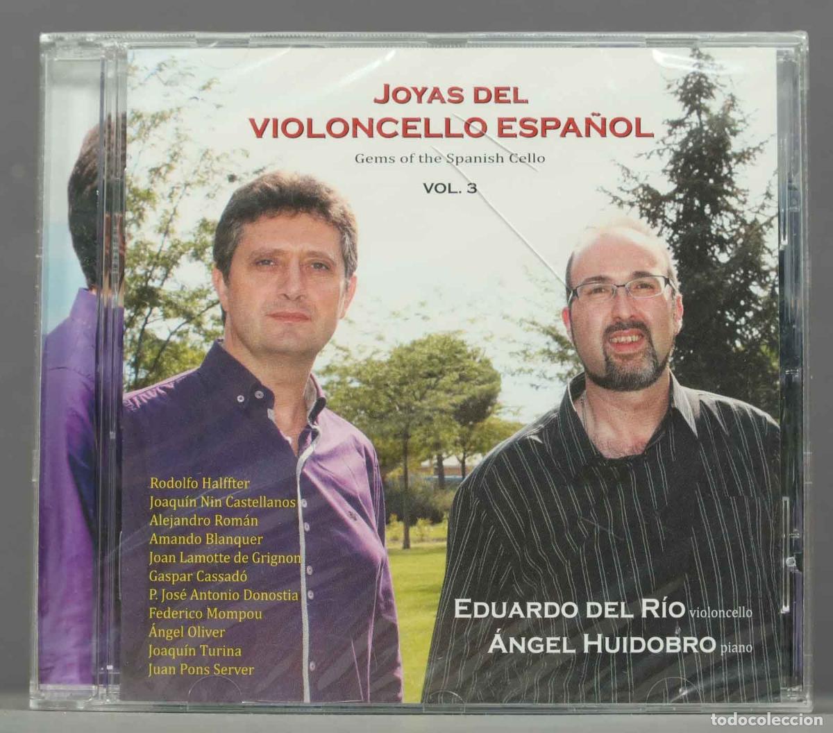 CDs de M&uacute;sica: CD. Joyas del Violoncello Espa&ntilde;ol. Vol. 3 Eduardo del R&iacute;o AND &Aacute;ngel Huidobro .PRECINTADO