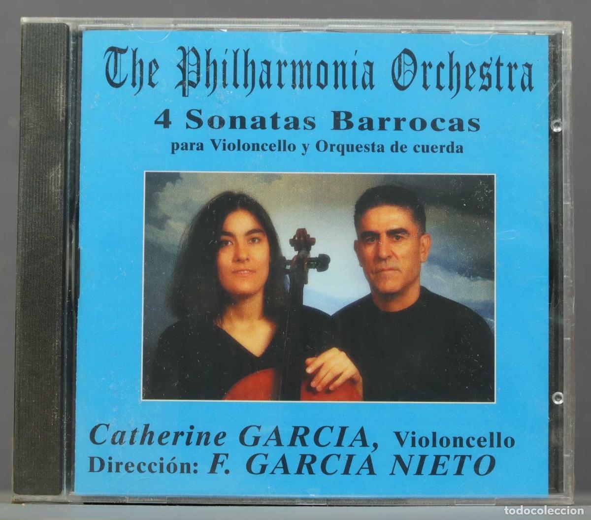 CDs de M&uacute;sica: CD. 4 SONATAS BARROCAS. CATHERINE GARCIA. GARCIA NIETO. PRECINTADO