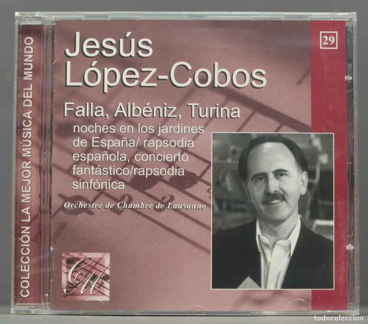 CDs de m&uacute;sica: CD. LOPEZ-COBOS. FALLA ALBENIZ TURINA. PRECINTADO - Foto 1