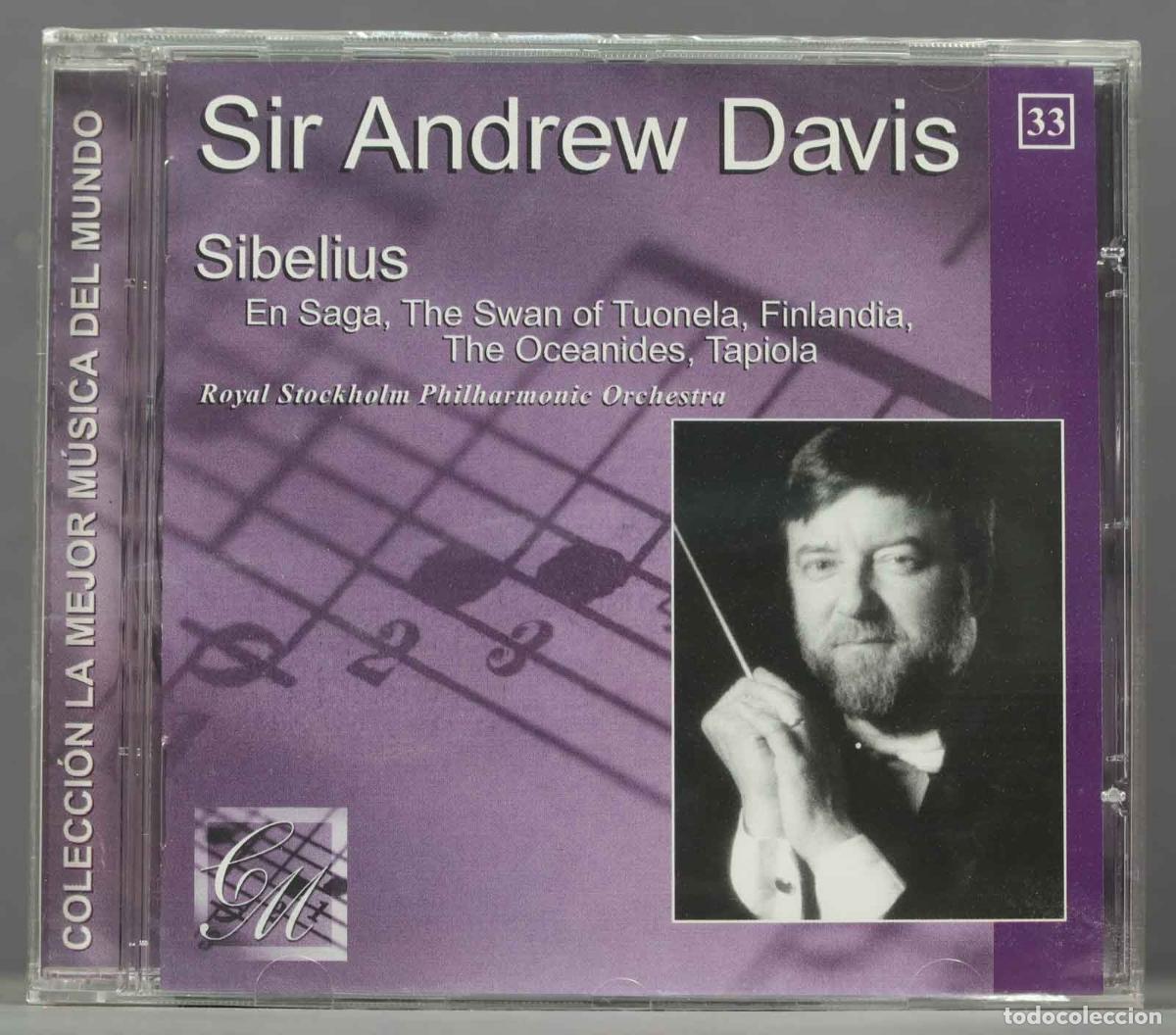 CDs de m&uacute;sica: CD. DAVIS. SIBELIUS. EN SAGA. PRECINTADO - Foto 1