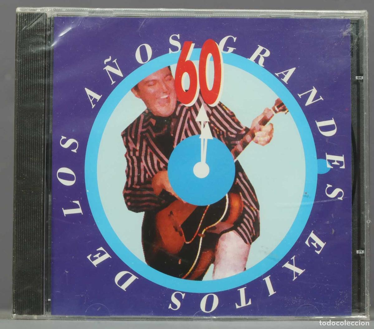 CDs de m&uacute;sica: CD. EXITOS DE LOS A&Ntilde;OS GRANDES. 60. PRECINTADO - Foto 1