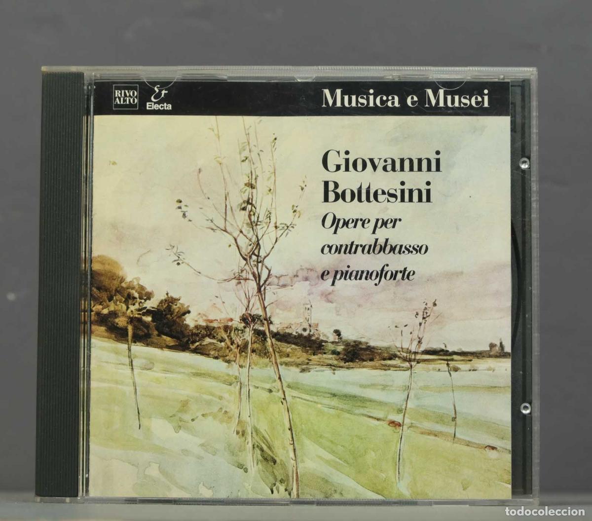 CD di Musica: CD. BOTTESINI. OPERE PER CONTRABBASO E PIANOFORTE