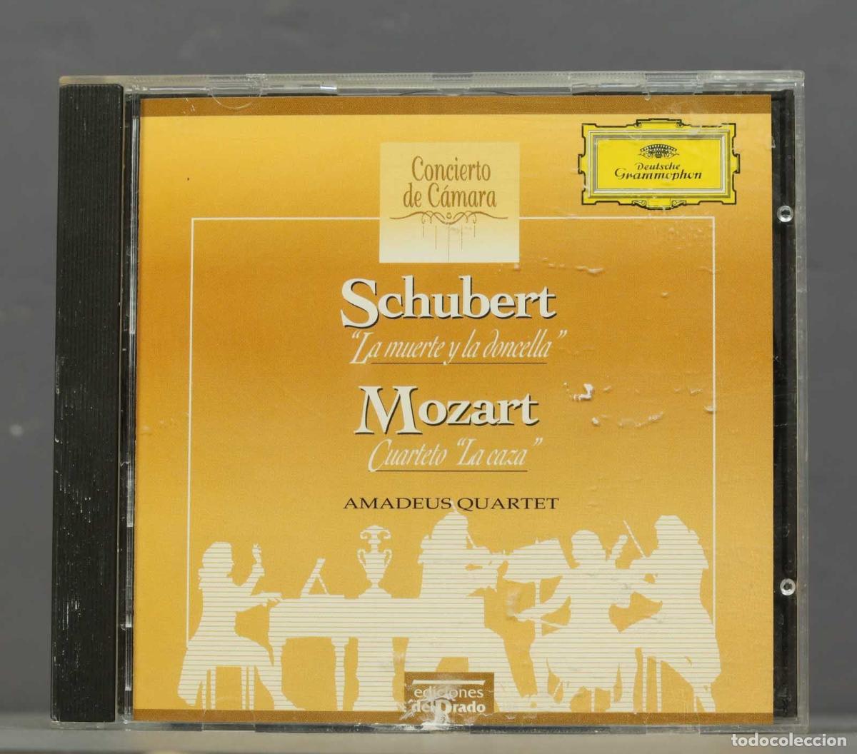 CDs de m&uacute;sica: CD. SCHUBERT. MOZART. AMADEUS QUARTET - Foto 1