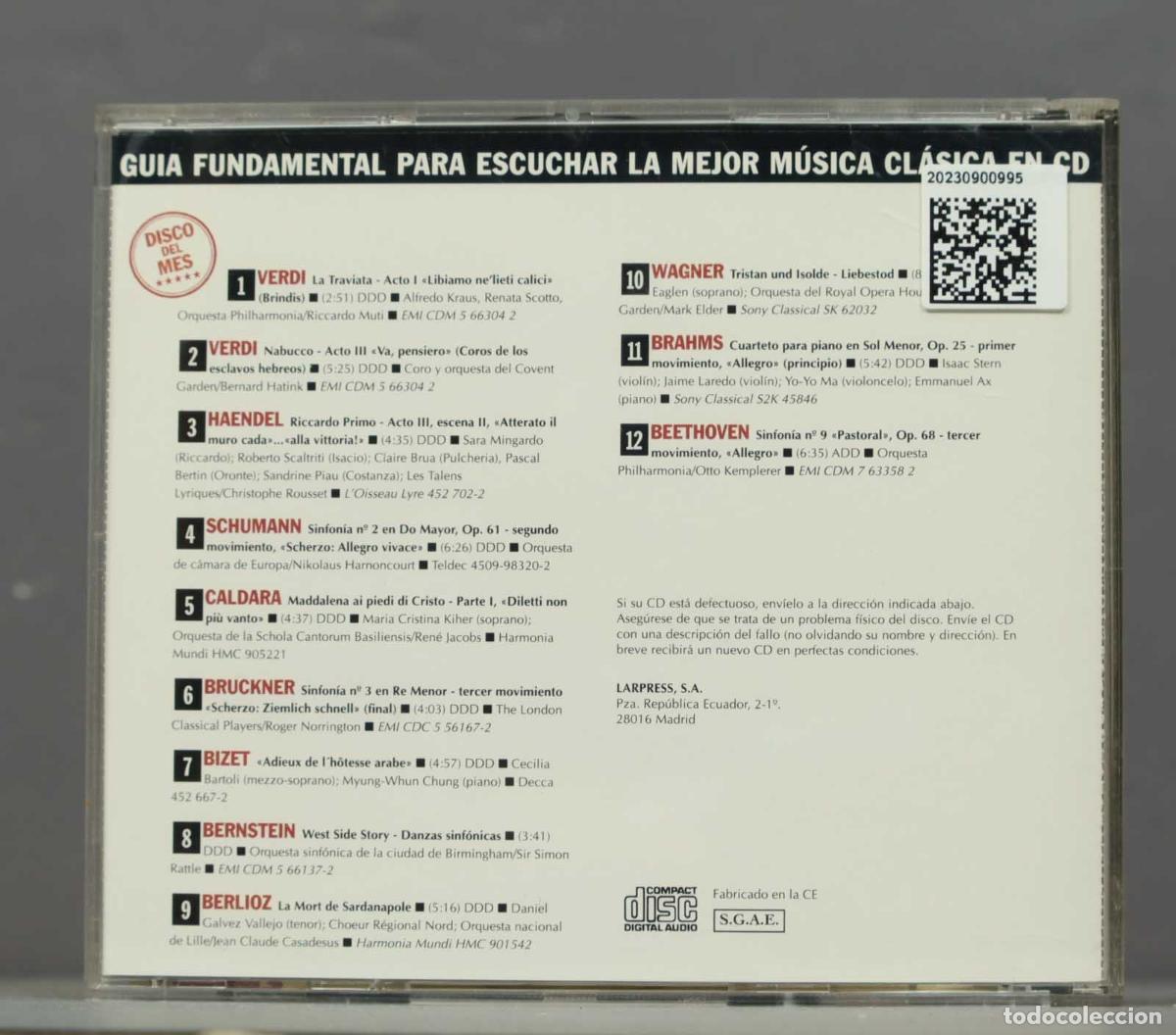 CDs de m&uacute;sica: CD. VERDI. WAGNER. HAENDEL - Foto 2