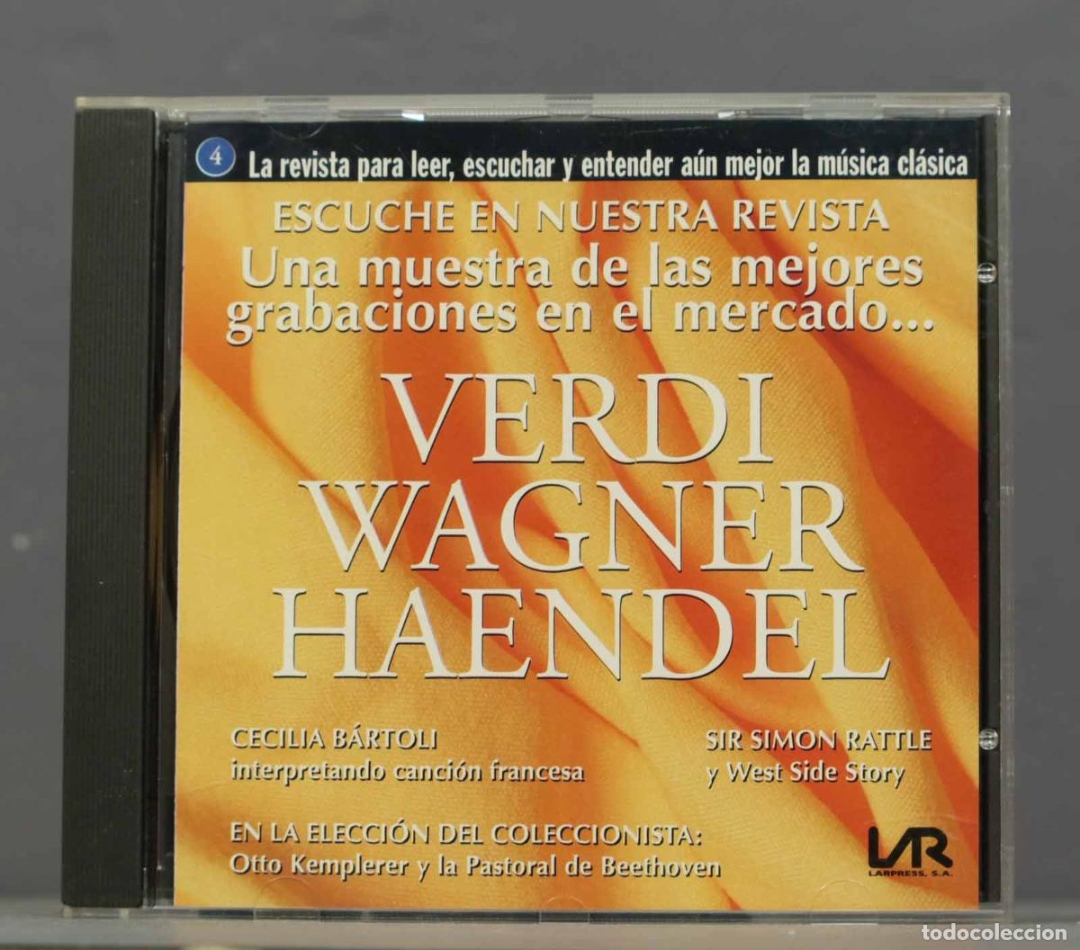 CDs de m&uacute;sica: CD. VERDI. WAGNER. HAENDEL - Foto 1