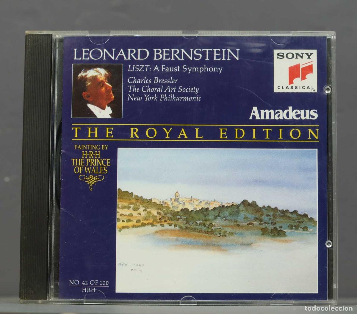 CDs de m&uacute;sica: CD. BERNSTEIN. LISZT. A FAUST SYMPHONY - Foto 1