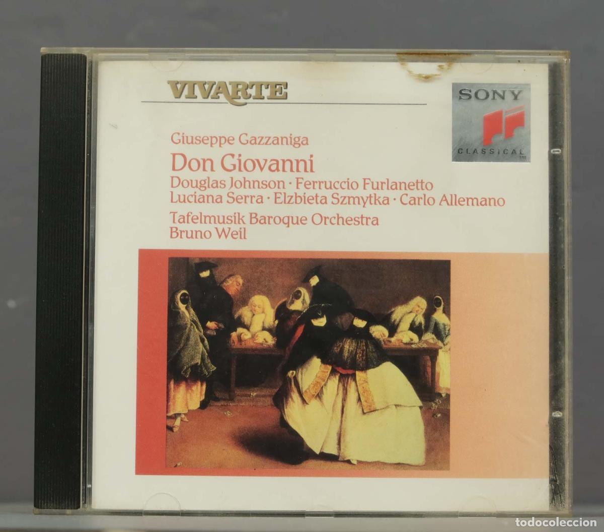 CDs de m&uacute;sica: CD. Weil &ndash; Don Giovanni. GAZZANIGA - Foto 1
