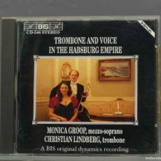 CDs de Música: CD. GROOP, CHRISTIAN LINDBERG – TROMBONE AND VOICE IN THE HABSBURG EMPIRE