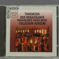 CDs de Música: CD. COLLEGIUM AUREUM – TANZMUSIK DER RENAISSANCE