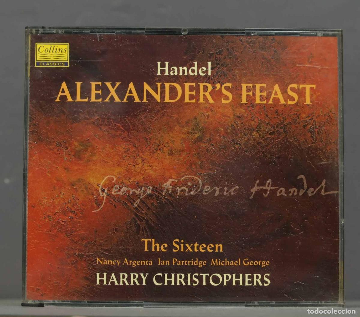 CDs de m&uacute;sica: 2 CD. Christophers &ndash; Alexander&acute;s Feast. HANDEL - Foto 1