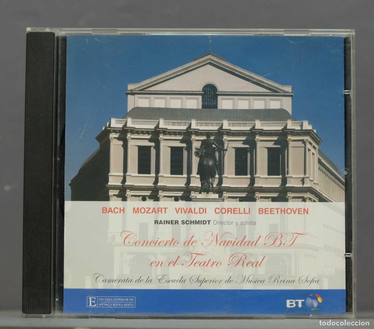 CDs de m&uacute;sica: CD. CONCIERTO DE NAVIDAD BT EN EL TR. SCHMIDT - Foto 1
