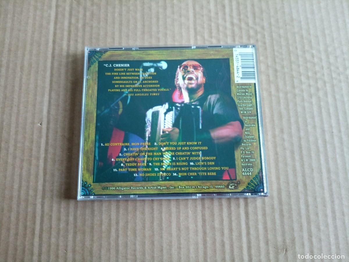 CDs de m&uacute;sica: C.J. CHENIER - THE BIG SQUEEZE CD 1996 BLUES - Foto 3