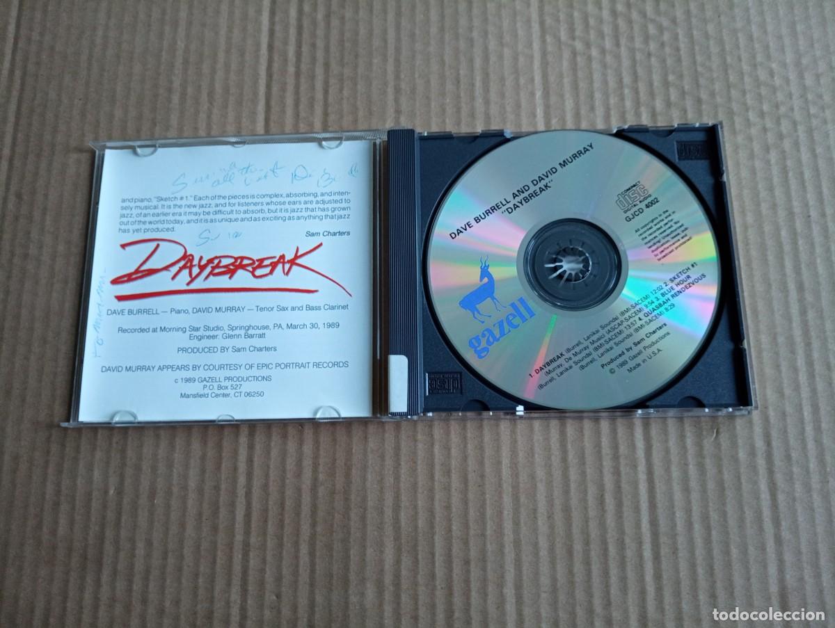 CDs de m&uacute;sica: DAVE BURRELL & DAVID MURRAY - DAYBREAK CD 1989 JAZZ - Foto 2