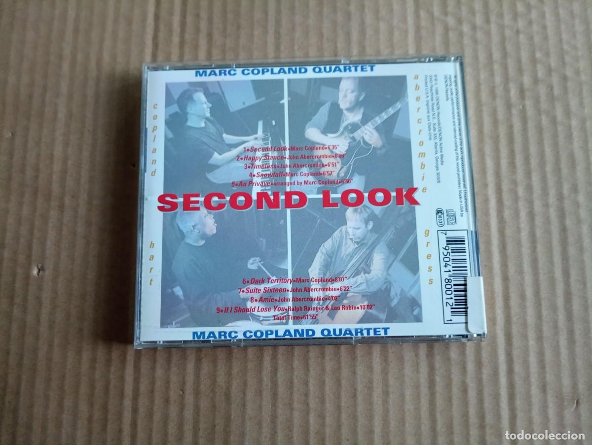 CDs de m&uacute;sica: MARC COPLAND QUARTET - SECOND LOOK CD 1996 JAZZ - Foto 3
