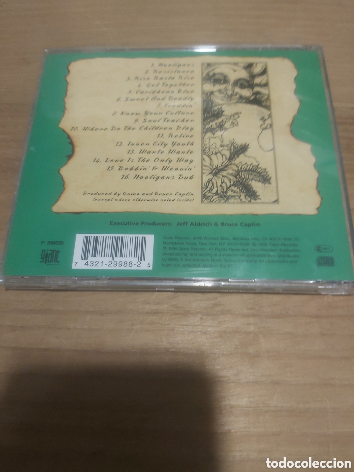 CDs de m&uacute;sica: Usa Big mountain resustance CD nuevo - Foto 2