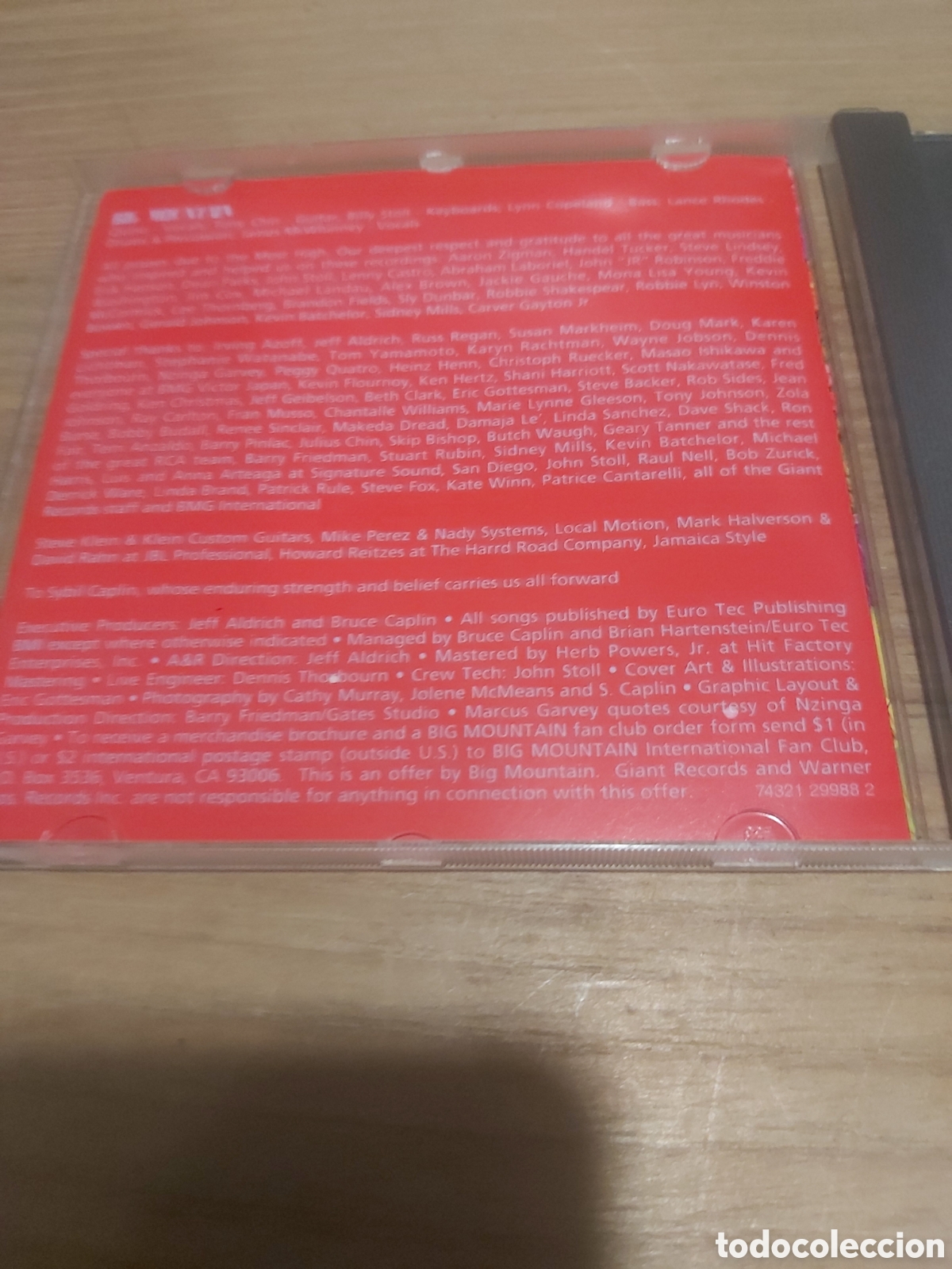 CDs de m&uacute;sica: Usa Big mountain resustance CD nuevo - Foto 3