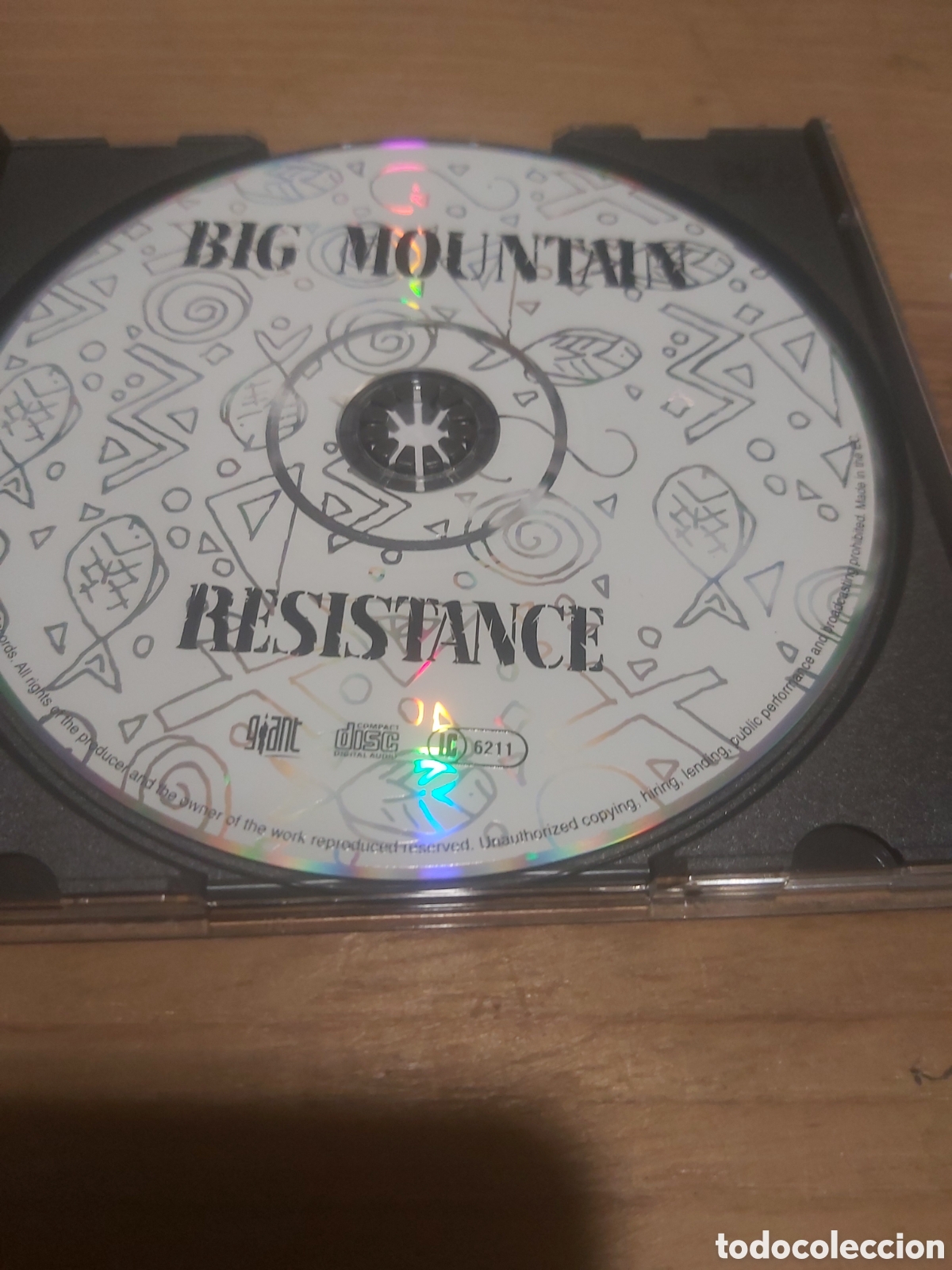 CDs de m&uacute;sica: Usa Big mountain resustance CD nuevo - Foto 4