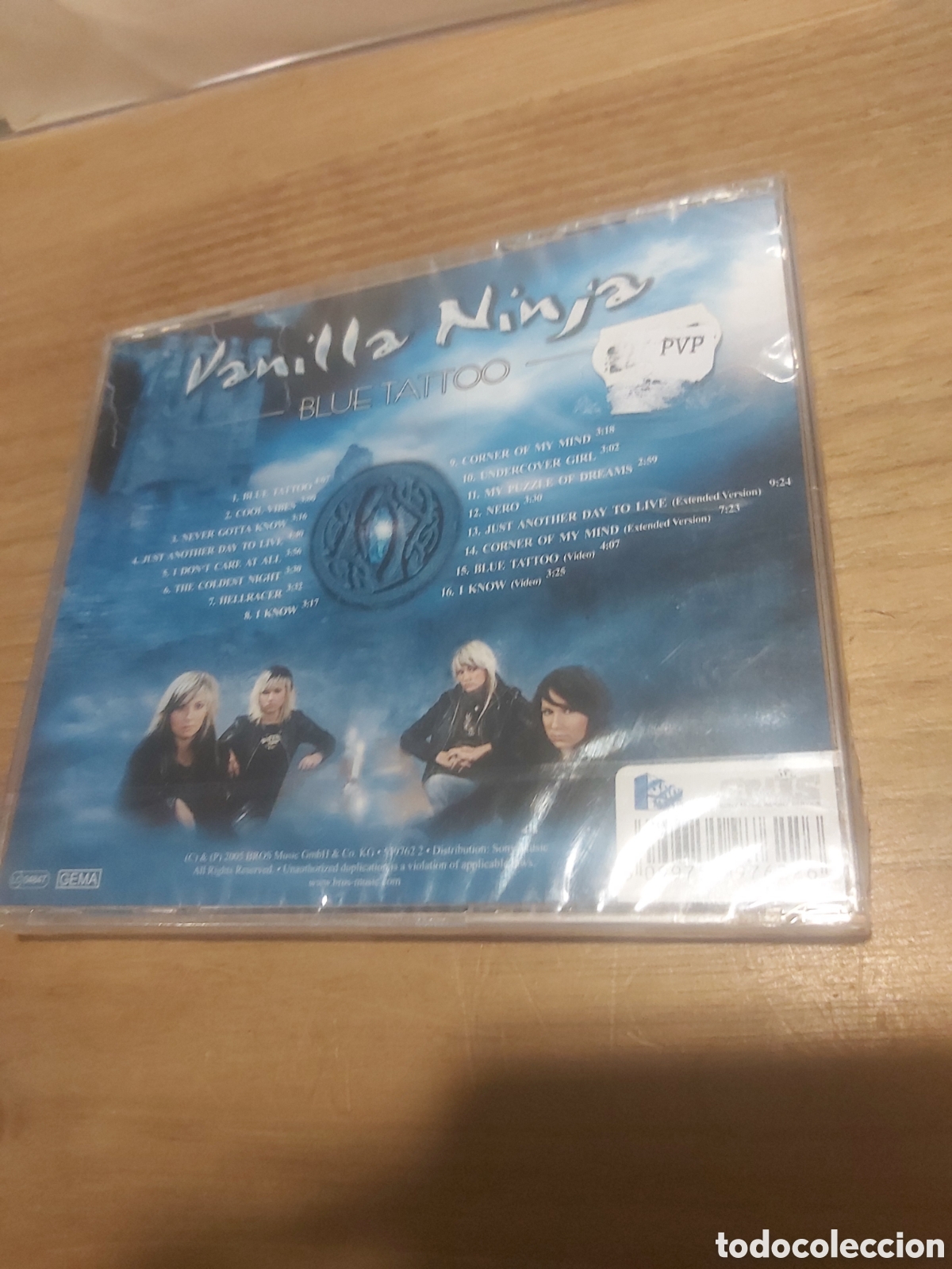 CDs de m&uacute;sica: CD vanilla ninja blue tattoo Nuevo - Foto 2