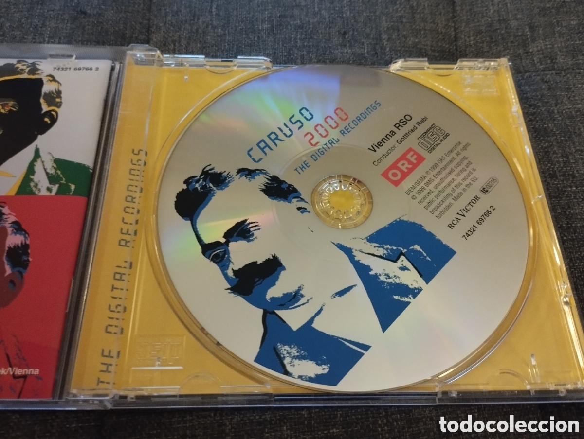 CDs de m&uacute;sica: CARUSO 2000. THE DIGITAL RECORDINGS (CD) - Foto 2