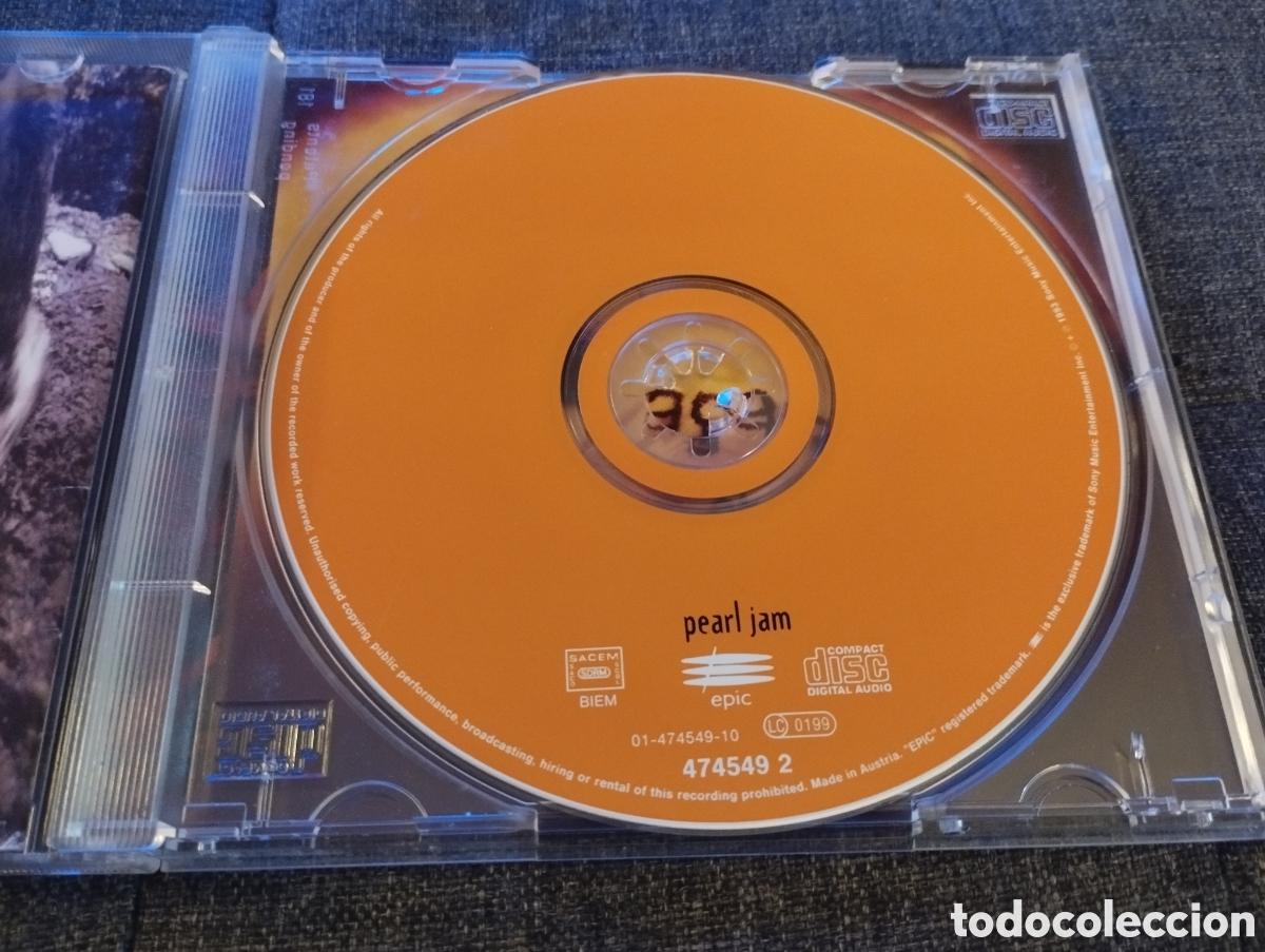 CDs de m&uacute;sica: PEARL JAM (CD) - Foto 2