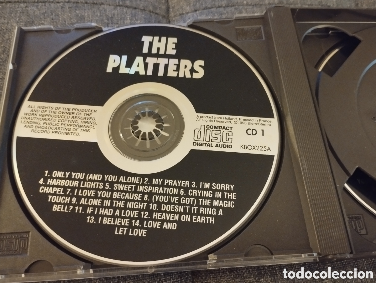 CDs de m&uacute;sica: THE PLATTERS (2 CDS) - Foto 2