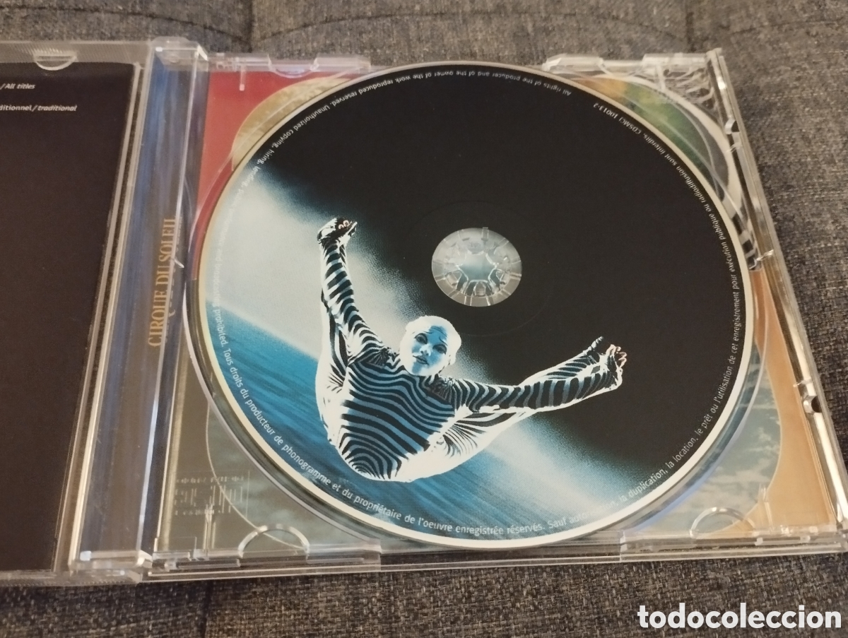 CDs de m&uacute;sica: CIRQUE DU SOLEIL. O (CD) MUSIC: BENOIT JUTRAS - Foto 2