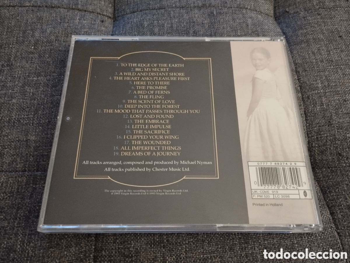 CDs de m&uacute;sica: MICHAEL NYMAN. THE PIANO (CD) - Foto 3