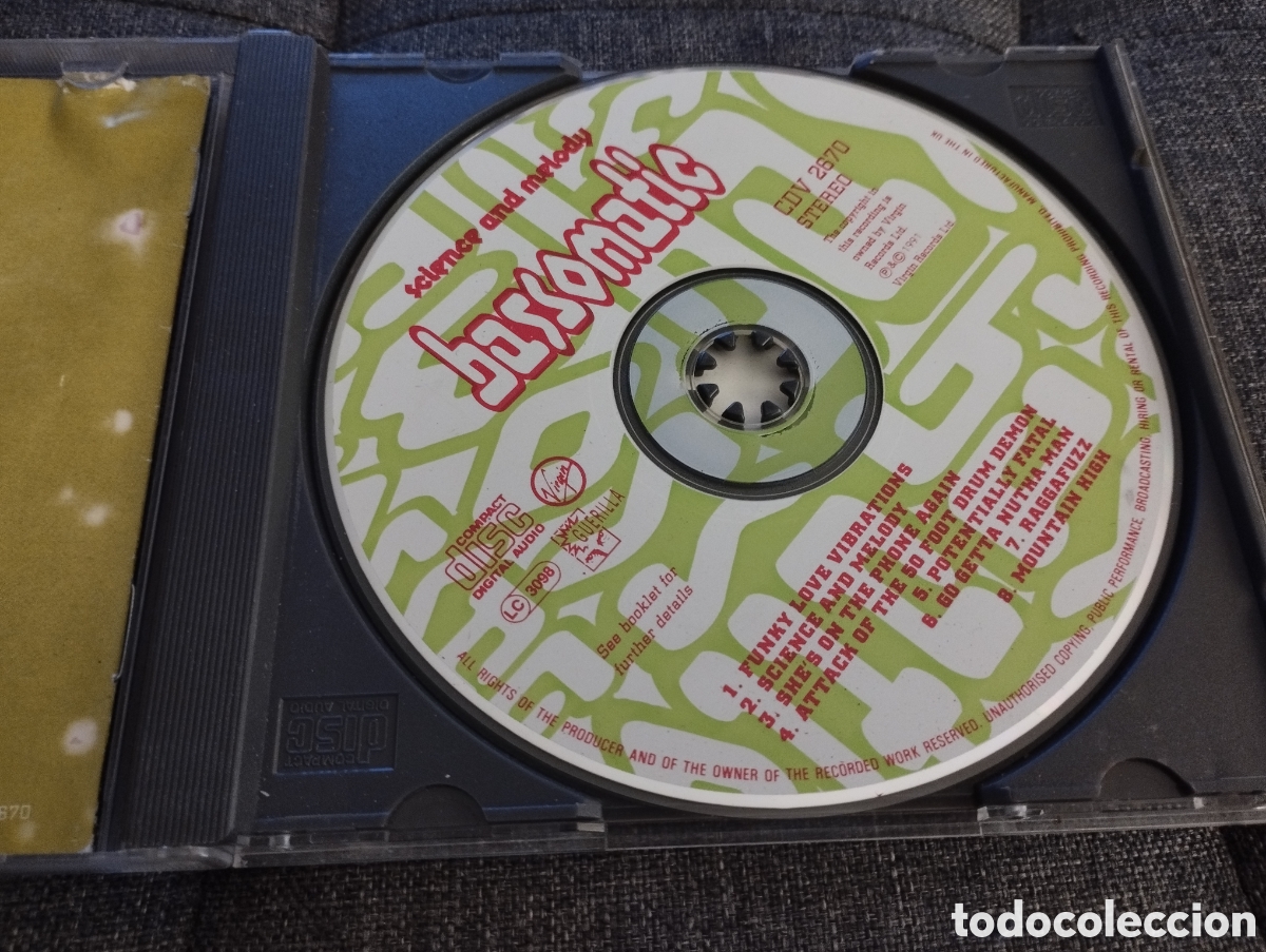 CDs de m&uacute;sica: BASSOMATIC. SCIENCE AND MELODY (CD) - Foto 2