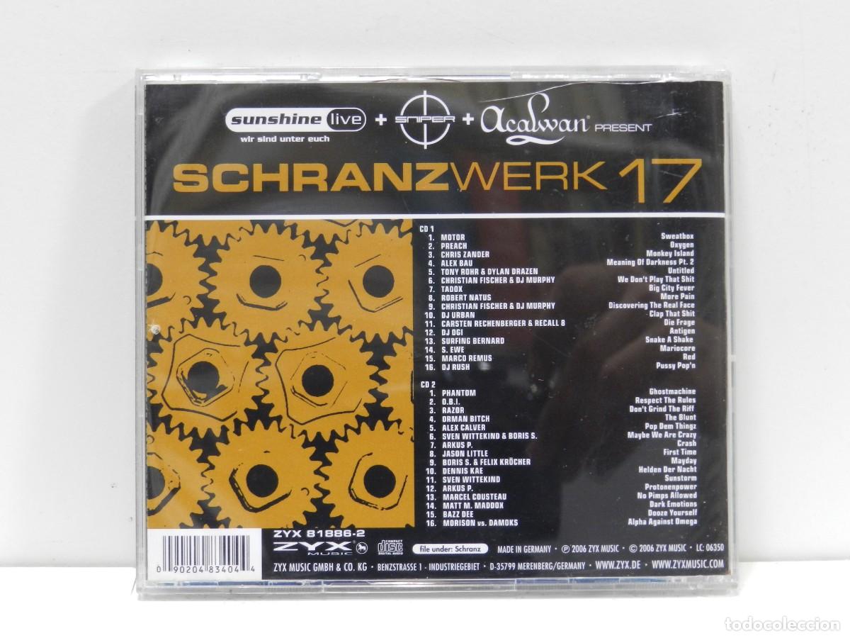 CDs de m&uacute;sica: DISCO 2 X CD. Schranzwerk 17. COMPACT DISC. - Foto 2