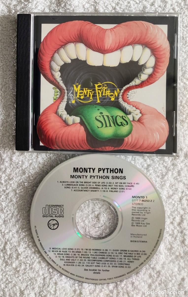 CDs de m&uacute;sica: MONTY PYTHON SINGS - 1989 CD VIRGIN RECORDS / 25 CANCIONES BSO DE LOS PYTHON - IMPECABLE ESTADO - Foto 1