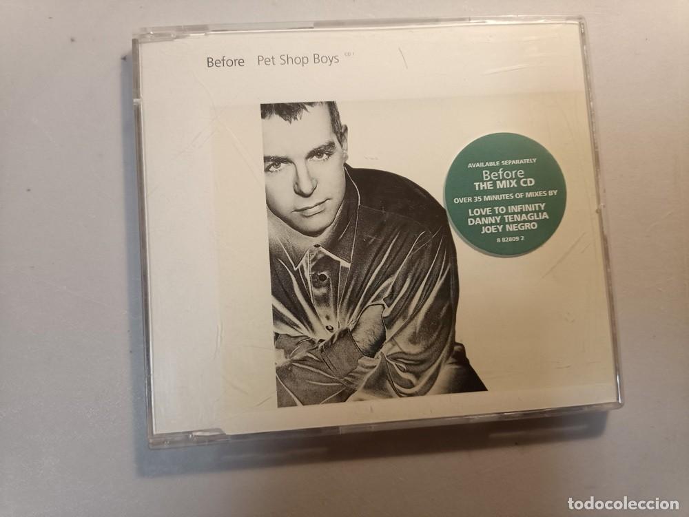 CDs de m&uacute;sica: CD MAXI PET SHOP BOYS - BEFORE - Foto 1