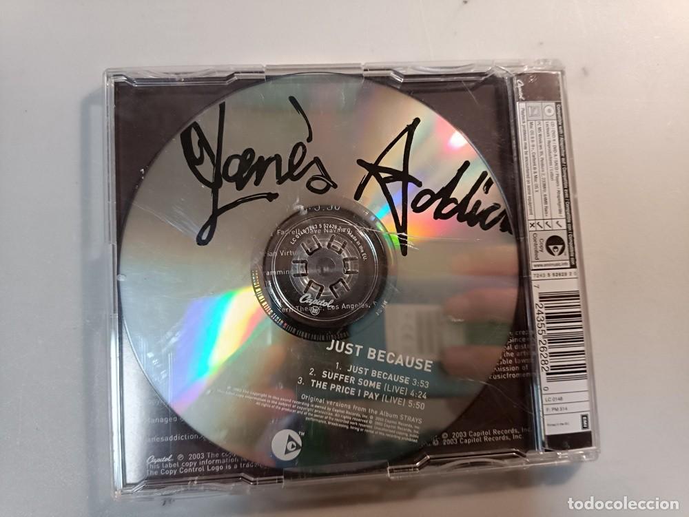 CDs de m&uacute;sica: CD MAXI JANES ADDICTION - JUST BECAUSE - Foto 2