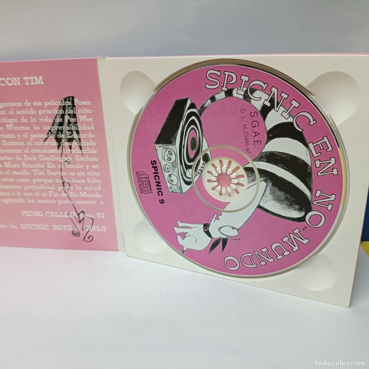 CDs de m&uacute;sica: SPICNIC EN NO MUNDO - DISCO CD - Foto 3