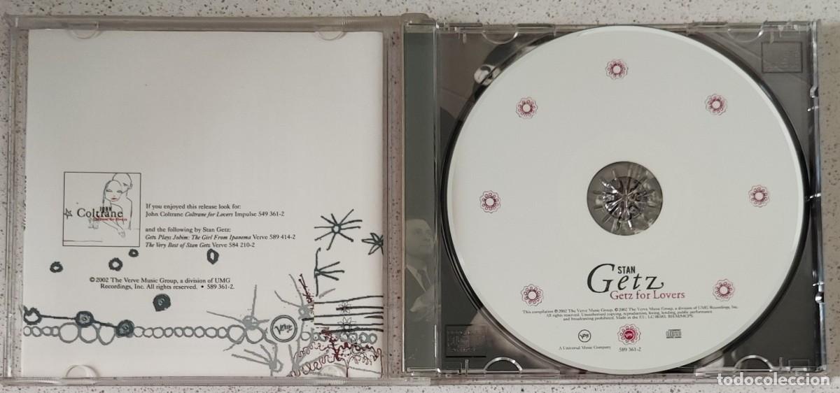 CDs de m&uacute;sica: STAN GETZ - GETZ FOR LOVERS (CD) 2002 - 15 TEMAS - Foto 2
