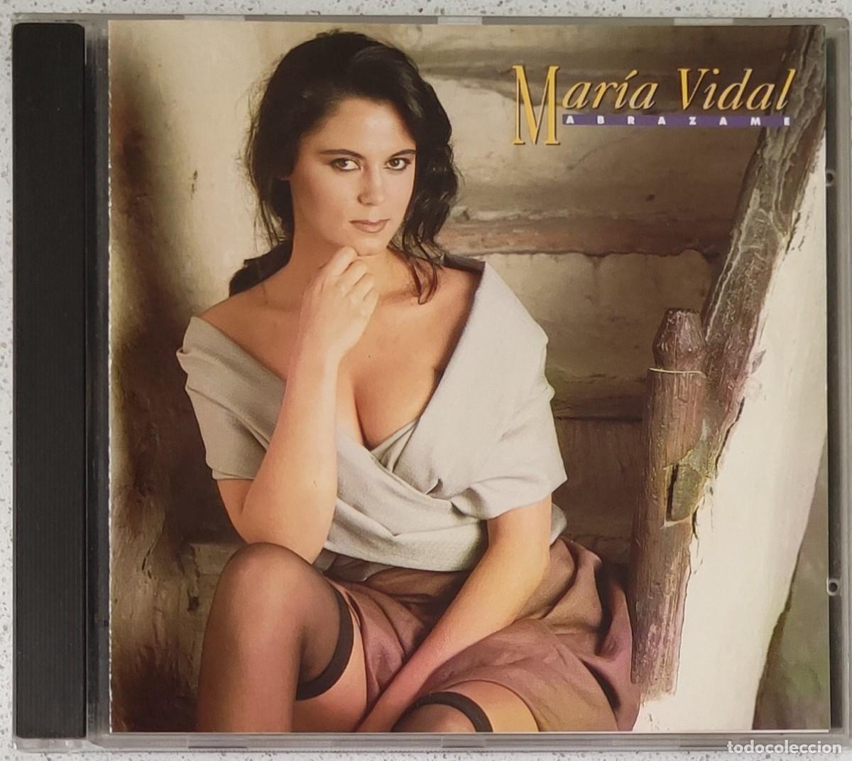 CDs de m&uacute;sica: MARIA VIDAL - ABRAZAME (CD) 1991 - 10 COPLAS - SIN CODIGO DE BARRAS - Foto 1