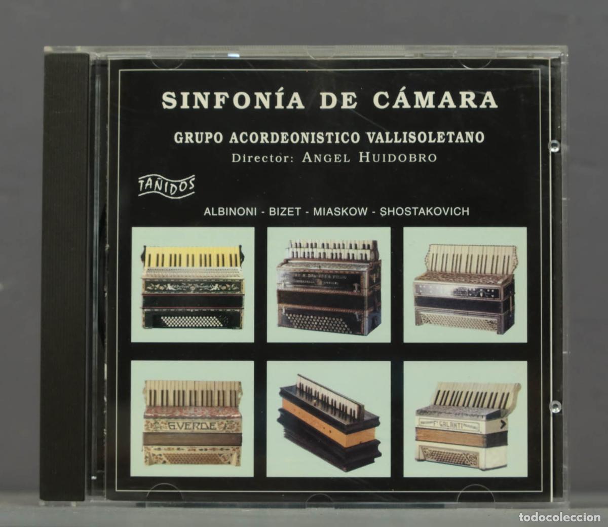 CDs de m&uacute;sica: CD. SINFON&Iacute;A DE C&Aacute;MARA. Grupo acordeon&iacute;stico Vallisoletano