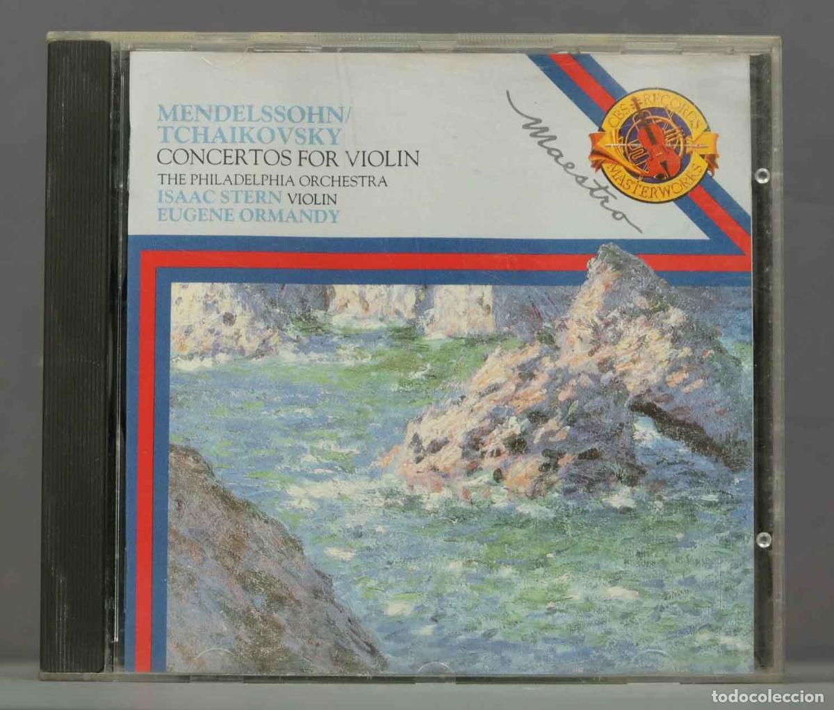 CDs de m&uacute;sica: CD. Ormandy &ndash; Concertos For Violin. Mendelssohn, Tchaikovsky - Foto 1