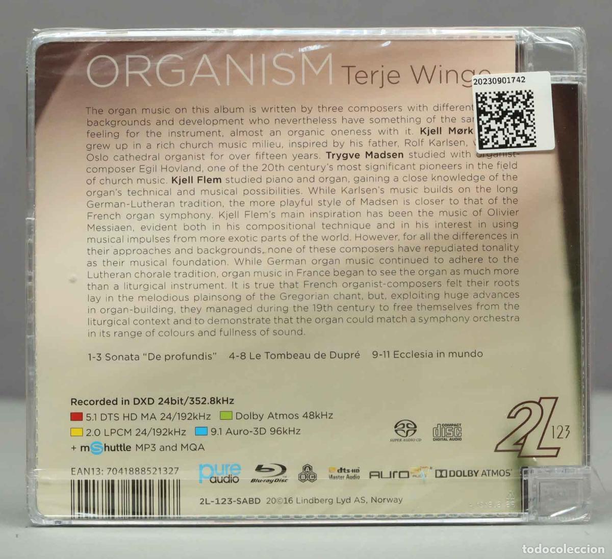 CDs de m&uacute;sica: CD. Terje Winge &ndash; Organism. PRECINTADO - Foto 2