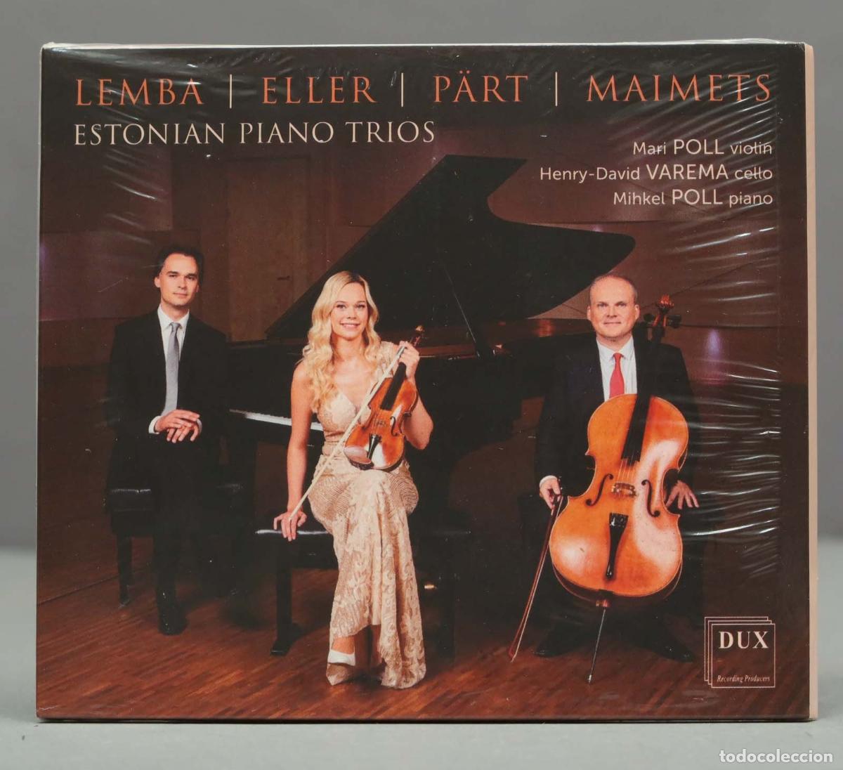 CDs de m&uacute;sica: CD. Lemba, Eller, P&auml;rt, Maimets : Trios pour piano de compositeurs estoniens. PRECINTADO