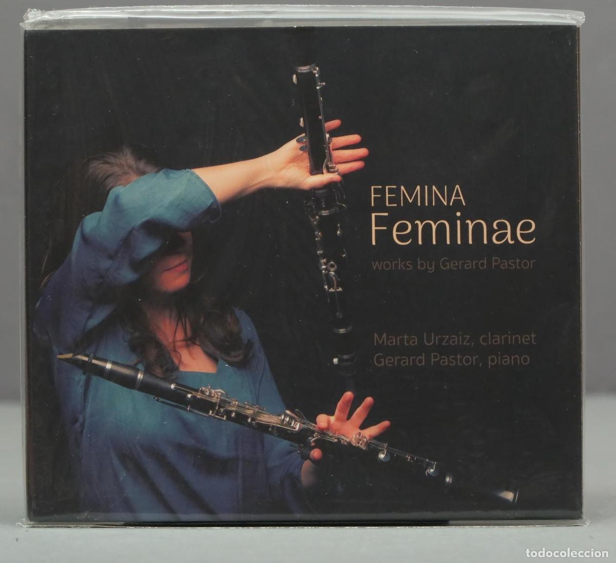 CD di Musica: CD. MARTA URZAIZ GERARD PASTOR FEMINA FEMINAE. PRECINTADO