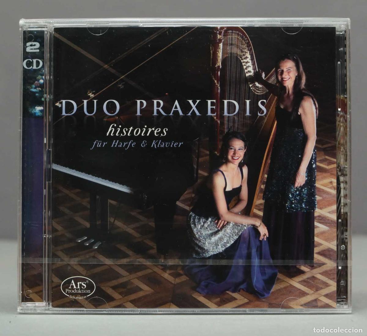 CDs de Musique: 2 CD. Duo Praxedis &ndash; Histoires F&uuml;r Harfe AND Klavier. PRECINTADO
