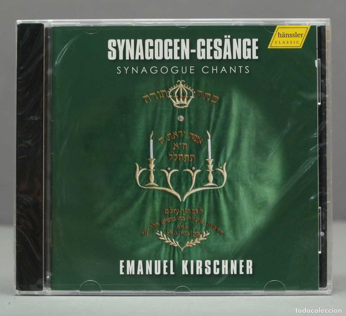 CDs de m&uacute;sica: CD. Synagogue Chants. Kirschner / David / Strubel. PRECINTADO - Foto 1